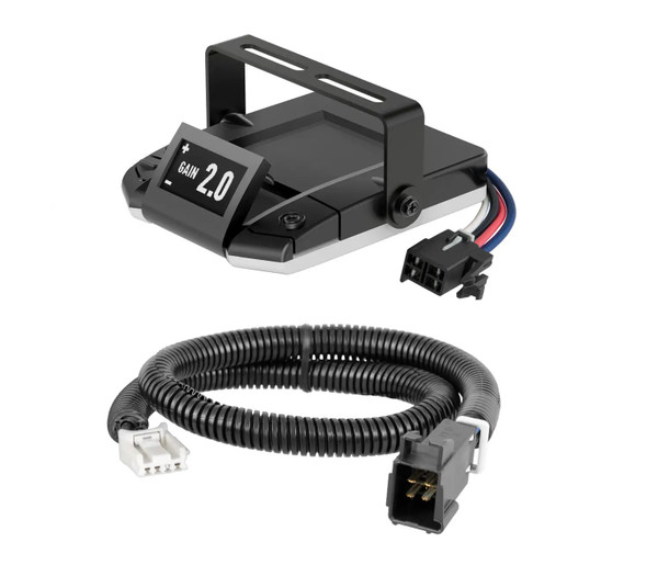 2023-2024 Mazda CX-50 All CURT Assure Proportional 1-4 Axel Auto Leveling Motion-Sensing Trailer Brake Controller - CURT
