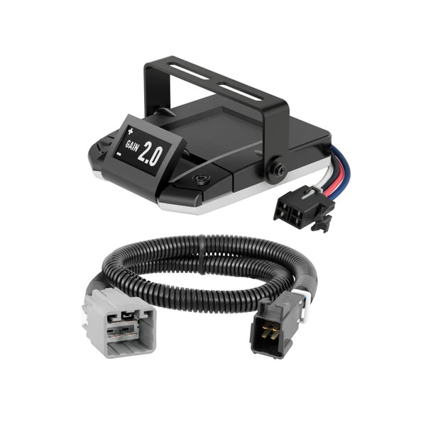 2016-2024 Ram 4500 Without factory integrated brake control (ITBC) CURT Assure Proportional 1-4 Axel Auto Leveling Motion-Sensing Trailer Brake Controller - CURT