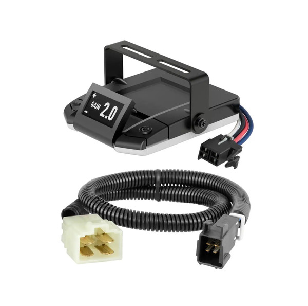 2021-2022 Kia Telluride All CURT Assure Proportional 1-4 Axel Auto Leveling Motion-Sensing Trailer Brake Controller - CURT