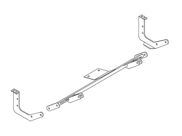 BlueOx Tow Bar Base Plate For Select FORD ESCORT E13 BX2126 - Blue Ox