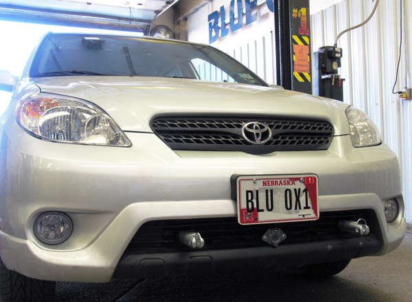 BlueOx Tow Bar Base Plate, Front Mount, RV Flat Towing for Select,TOYOTA MATRIX