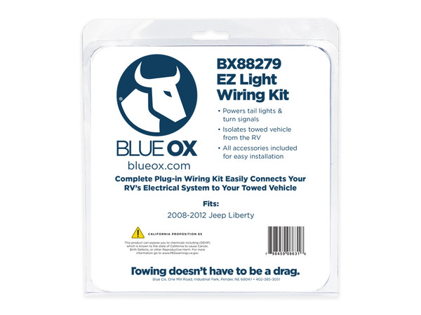BlueOx EZ Light Wiring Harness Kit For Select LIBERTY/NITRO BX88279 - Blue Ox