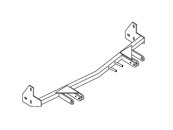 BlueOx Tow Bar Base Plate, Front Mount, RV Flat Towing for Select, MERCURY VILLAGER E13 - Blue Ox