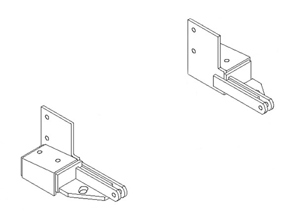 BlueOx Tow Bar Base Plate, Front Mount, RV Flat Towing for Select, FORD F150 4X4 - Blue Ox