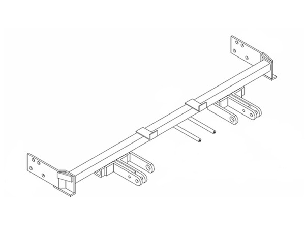 BlueOx Tow Bar Base Plate, Front Mount, RV Flat Towing for Select, KIA OPTIMA E13 - Blue Ox