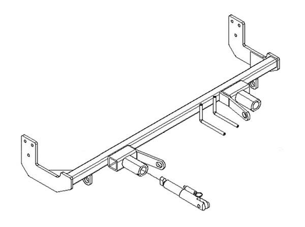 BlueOx Tow Bar Base Plate, Front Mount, RV Flat Towing for Select, NISSAN ALTIMA E13 - Blue Ox
