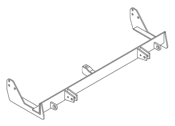BlueOx Tow Bar Base Plate, Front Mount, RV Flat Towing for Select, CHEVY SPCTRUMMARK E13 - Blue Ox