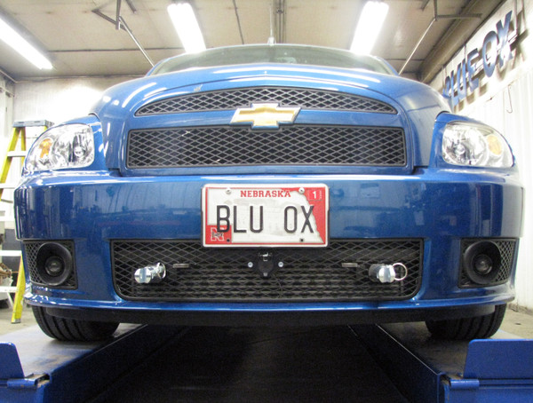 BlueOx Tow Bar Base Plate, Front Mount, RV Flat Towing for Select, CHEVY HHR SS(TURBO ONLY)