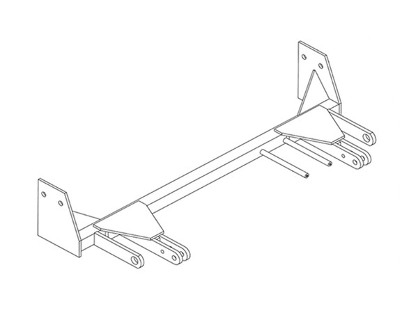 BlueOx Tow Bar Base Plate, Front Mount, RV Flat Towing for Select, TOYOTA COROLLA LE - Blue Ox