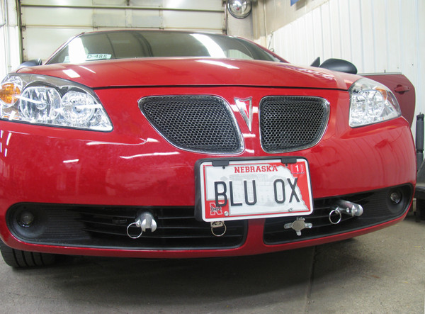 BlueOx Tow Bar Base Plate, Front Mount, RV Flat Towing for Select, PONTIAC G6