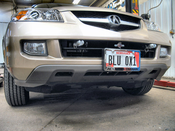 BlueOx Tow Bar Base Plate, Front Mount, RV Flat Towing for Select, ACURA MDX