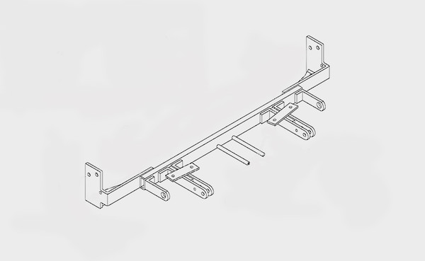 BlueOx Tow Bar Base Plate, Front Mount, RV Flat Towing for Select, ACURA TL E13 - Blue Ox