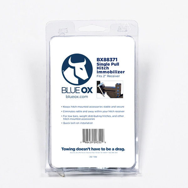 BlueOx Kit, Single Pull Immobilizer, 2" BX88371