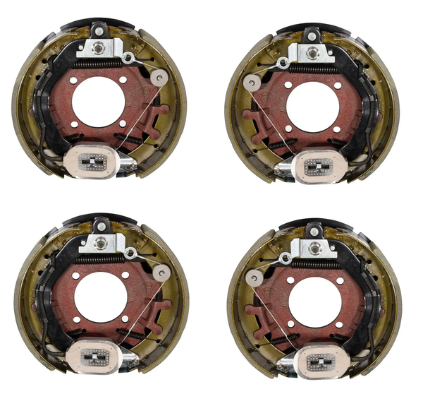 SET OF 2, 12.5" x 3.38" - 8,000 lbs Lippert Electric Trailer Brake Assembly Left+ Right - Lippert