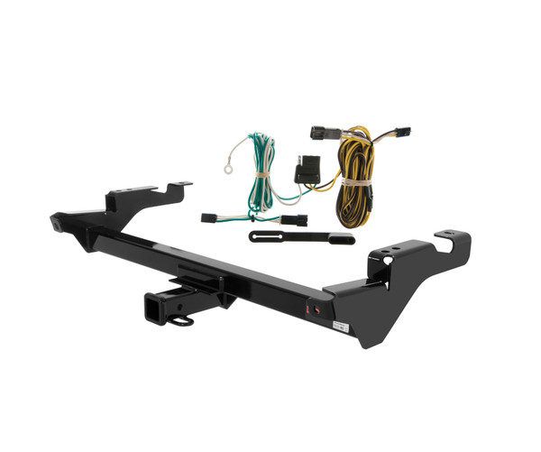 87 - 95 GMC G-Series Van Curt 2", Class 3 Trailer Tow Hitch + 4-flat Wiring Kit 13016 - CURT