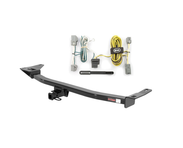 05 - 07 Ford Five Hundred Curt 1-1/4", Class 2 Trailer Tow Hitch + 4-flat Wiring Kit 12242 - CURT