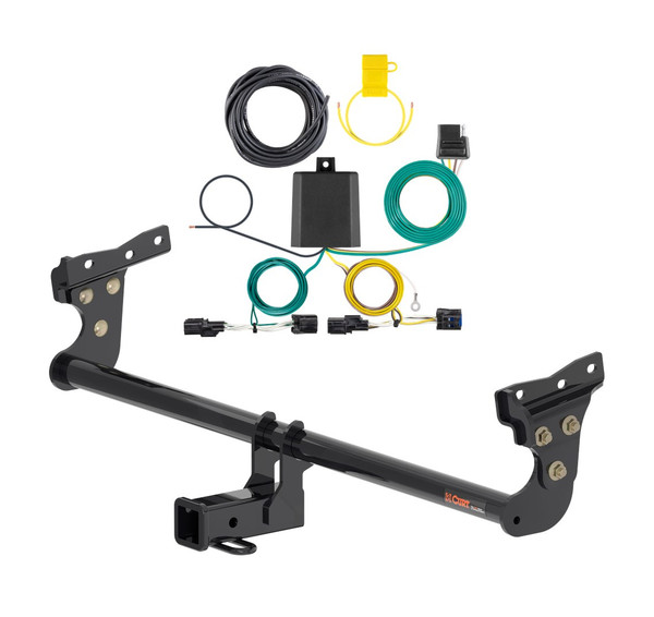 2022 - 2024 Hyundai Ioniq5 Curt 2", Class 3 Trailer Tow Hitch + 4-flat Wiring Kit 13520 - CURT