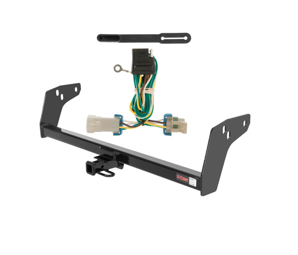 96 - 00 Isuzu Hombre Curt 1-1/4", Class 2 Trailer Tow Hitch + 4-flat Wiring Kit 12011 - CURT