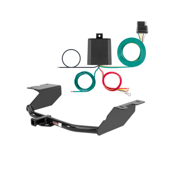 12 - 15 Chevrolet Orlando Curt 1-1/4", Class 1 Trailer Tow Hitch + 4-flat Wiring Kit 11278 - CURT