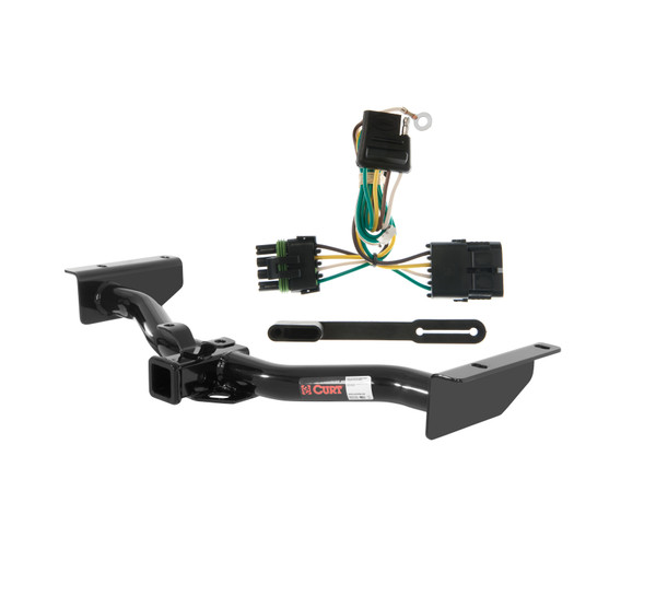 03 - 06 Chevrolet Suburban Curt 2", Class 3 Trailer Tow Hitch + 4-flat Wiring Kit 13422 - CURT