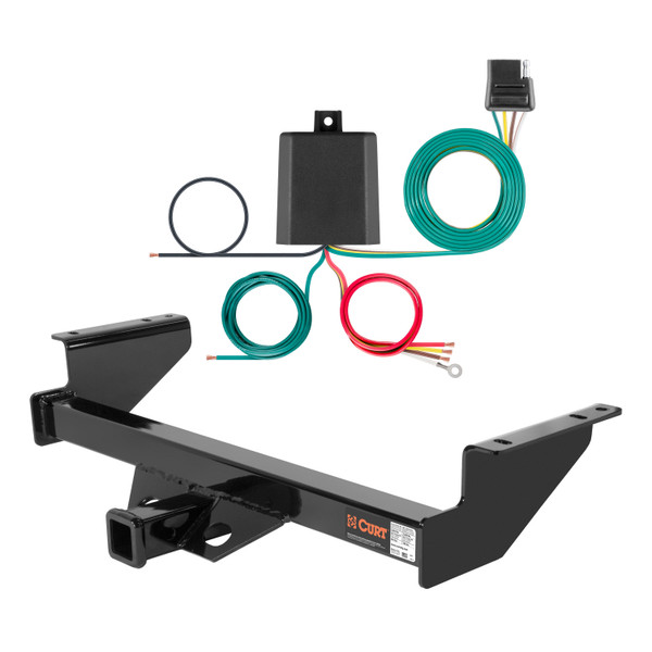 03 - 06 Toyota Tundra #13180 will not fit with towable bumper mount Curt 2", Class 3 Trailer Tow Hitch + 4-flat Wiring Kit 13184 - CURT