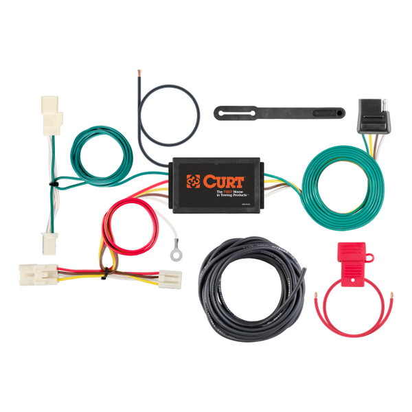 16 - 20 Kia Optima Curt 1-1/4", Class 1 Trailer Tow Hitch + 4-flat Wiring Kit 11402