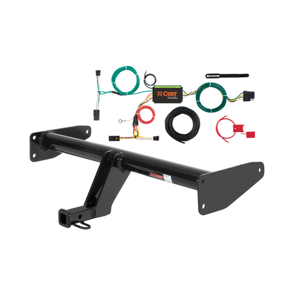 13 - 15 Chevrolet Captiva Sport Curt 1-1/4", Class 2 Trailer Tow Hitch + 4-flat Wiring Kit 12095 - CURT