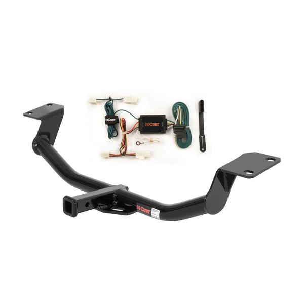 03 - 08 Toyota Matrix XR and XRS Curt 1-1/4", Class 2 Trailer Tow Hitch + 4-flat Wiring Kit 12013 - CURT