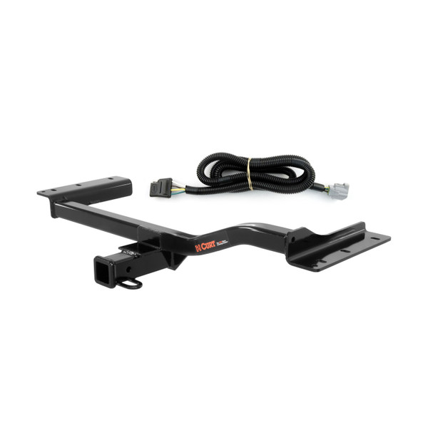 10 - 15 Lexus RX350 Curt 2", Class 3 Trailer Tow Hitch + 4-flat Wiring Kit 13143 - CURT