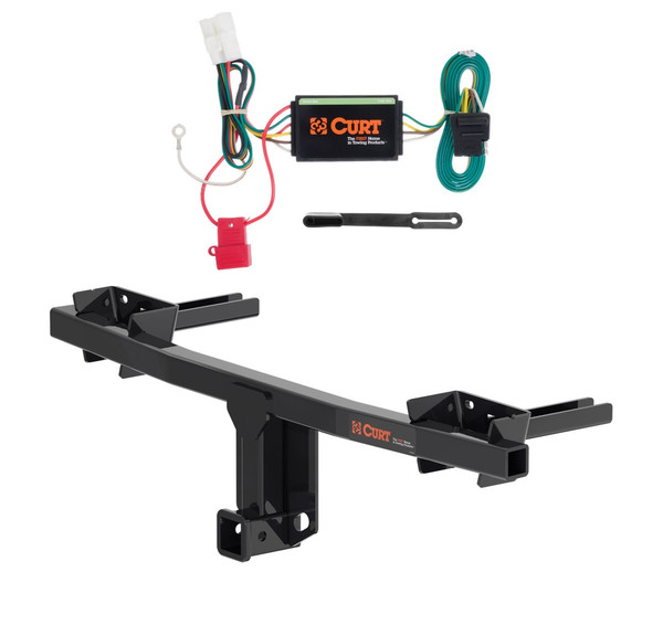 2019 - 2026 Subaru Forester Curt 2", Class 3 Trailer Tow Hitch + 4-flat Wiring Kit 13459 - CURT