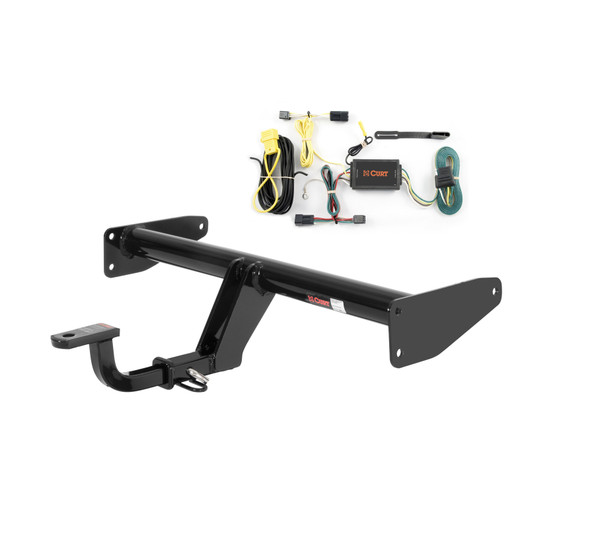 08 - 10 Saturn Vue Curt 1-1/4", Class 2 Trailer Tow Hitch + 4-flat Wiring Kit 12095 - CURT