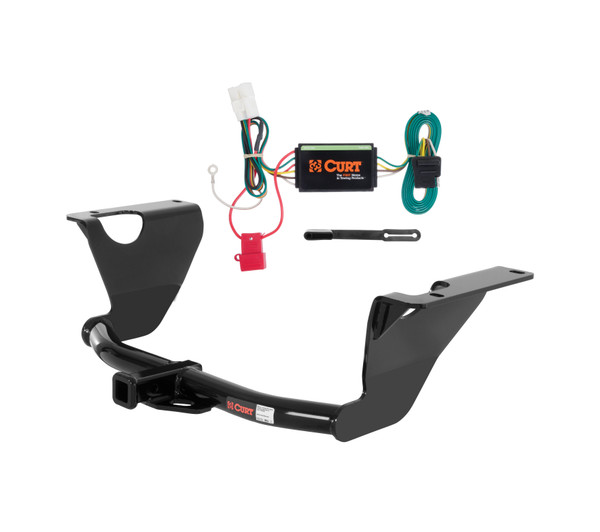 10 - 11 Subaru Impreza Outback Sport Canadian built models Curt 1-1/4", Class 2 Trailer Tow Hitch + 4-flat Wiring Kit 12290 - CURT