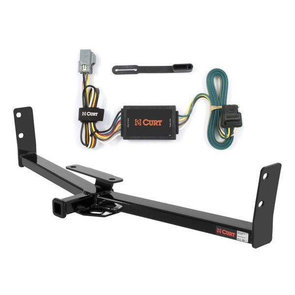 2006 Pontiac Torrent Curt 1-1/4", Class 2 Trailer Tow Hitch + 4-flat Wiring Kit 12291 - CURT