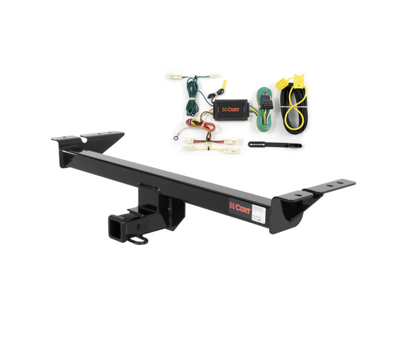 07 - 12 Mazda CX-7 Curt 2", Class 3 Trailer Tow Hitch + 4-flat Wiring Kit 13593 - CURT