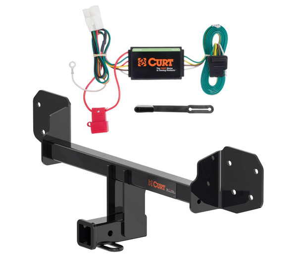2010 - 2019 Subaru Outback Wagon Curt 2", Class 3 Trailer Tow Hitch + 4-flat Wiring Kit 13410 - CURT