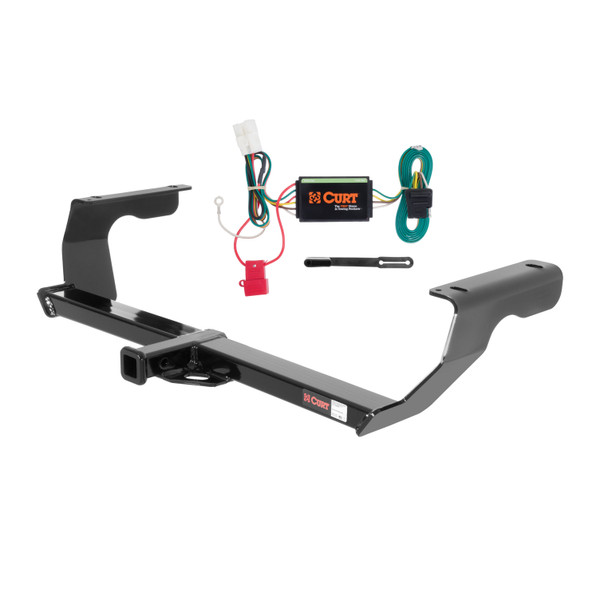 10 - 11 Subaru Impreza Outback Sport Excluding Canadian built models Curt 1-1/4", Class 1 Trailer Tow Hitch + 4-flat Wiring Kit 11315 - CURT