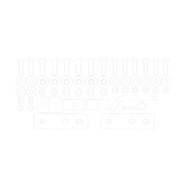 Draw-tite Titan® Class 5 Trailer Hitch, 2-1/2" Square Receiver, Black 45519