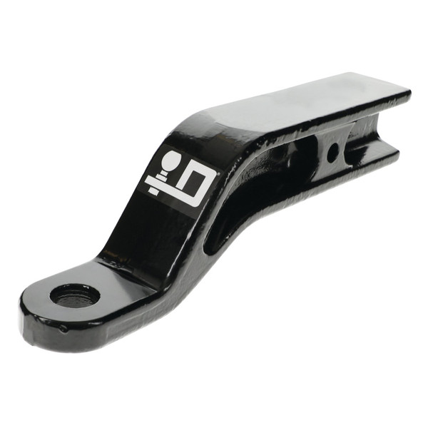Draw-Tite Trailer Hitch Ball Mount, Fits 3 Inch Square Receiver, 4 Inch Drop, 2 Inch Rise, 21,000 lbss. Capacity, Black - Draw-tite