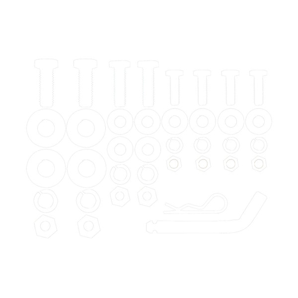 Draw-tite Titan® Class 5 Trailer Hitch, 2-1/2" Square Receiver, Black for Select Ford F-350 Super Duty, Ford F-450 Super Duty, Ford F-550 Super Duty 45516