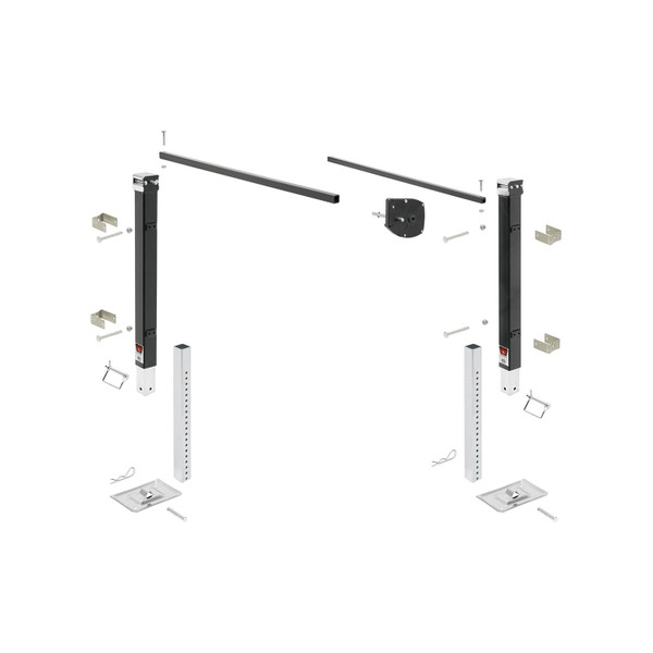Bulldog Fifth Wheel Landing Gear, 4,000 lbs. Lift Capacity, 36 in. Travel