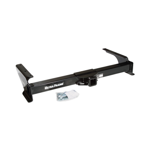 Draw-tite Ultra Frame® Class 4 Trailer Hitch, 2" Square Receiver, Black for Select Ford E-150 Econoline, Ford E-250 Econoline, Ford E-350 Econoline, Ford E-350 Econoline Super Duty 41906 - Draw-tite