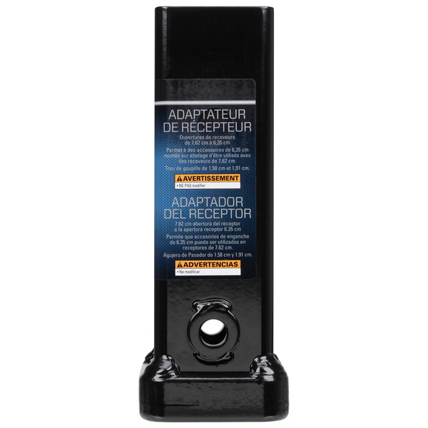 Draw-tite Trailer Hitch Adapter, from 3 in. to 2-1/2 in. Receiver, 10 in. Length