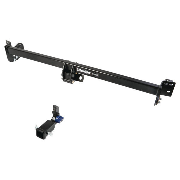 Draw-tite Hidden Hitch® Completely Hidden Trailer Hitch 2" Removable Receiver, Black for Select Toyota Sienna 76928 - Draw-tite