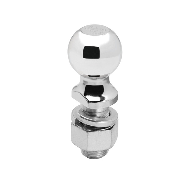 Draw-tite Trailer Hitch Ball, 2-5/16 in. Diameter, 12,000 lbs. Capacity, 1-1/4 in. Shank Dia, 2-3/4 in. Shank Length, Chrome DT63834 - Draw-tite