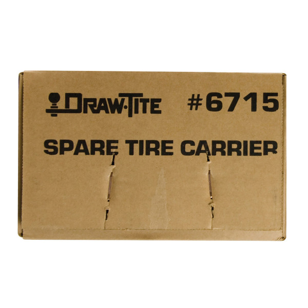 Draw-tite Front Mount Receiver Accessory, Spare Tire Carrier, Fits 2 in. Receiver