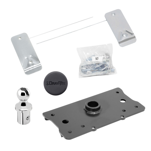 Draw-tite Hide-A-Goose Gooseneck Hitch Head, 20,000 lbs. Capacity, RAM 2500 HD 9467 - Draw-tite