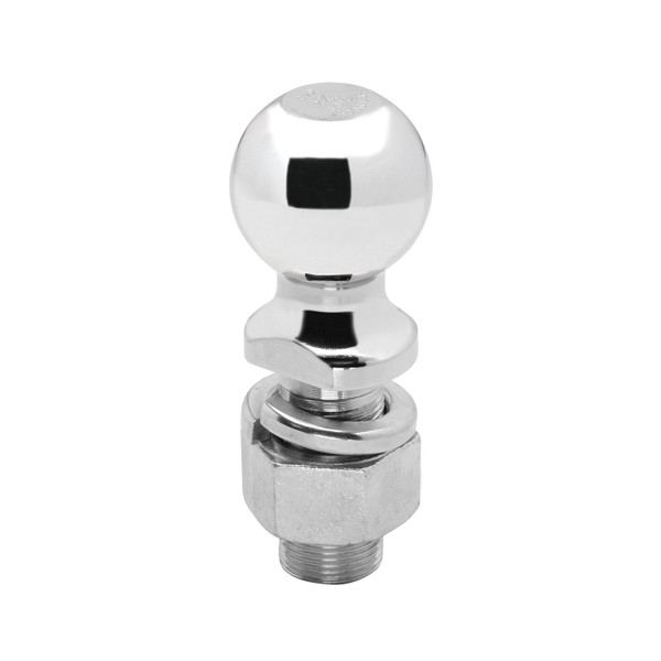 Draw-tite Trailer Hitch Ball, 2-5/16 in. Diameter, 14,000 lbs. Capacity, 1-1/4 in. Shank Dia, 2-3/4 in. Shank Length, Chrome - Draw-tite