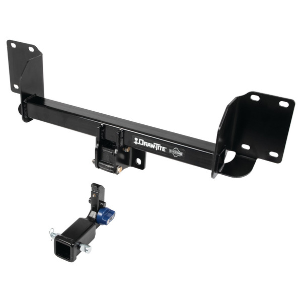 Draw-tite Hidden Hitch® Completely Hidden Trailer Hitch 2" Removable Receiver, Black for Select BMW X5 76908 - Draw-tite