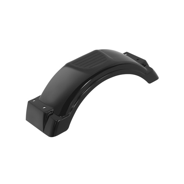 Fulton 12 in. Top & Side Step Black Trailer Fender FL008559 - Fulton