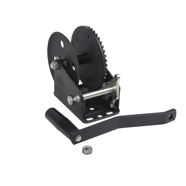Fulton Trailer Winch, Single-Speed, 1,500 lbs. Capacity, 20 ft. Strap FL142226
